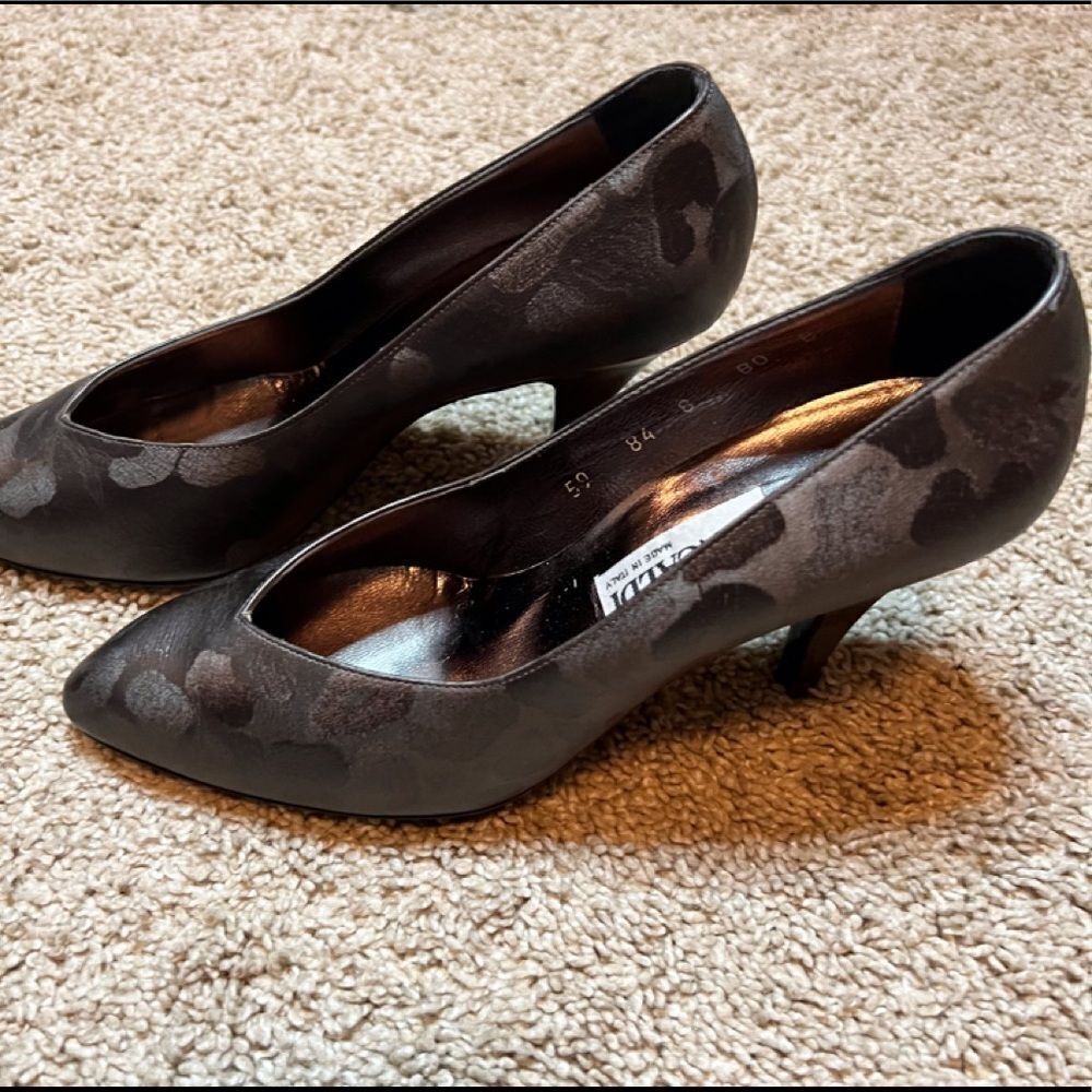 Pancaldi Heels - Made in Italy. Size 8